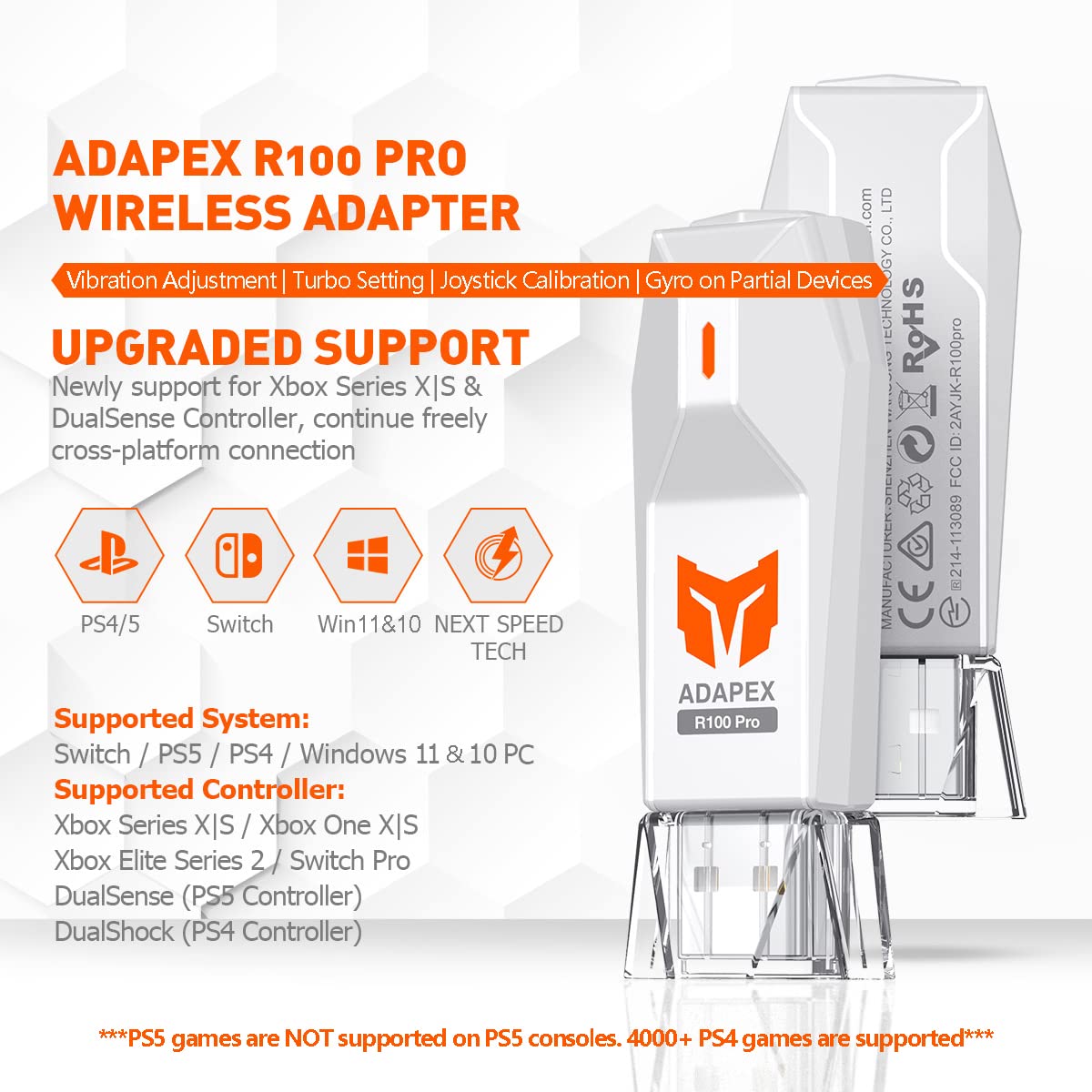 Controller Adapters, BIGBIG WON Wireless Bluetooth Controller Adapter