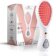 LumaGlow Red LED Light Therapy by Project E Beauty | Skin Rejuvenation and Anti-Aging | Diminish Fine Lines & Wrinkles