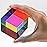ZhuoChiMall CMY Mixing Color Cube, 50mm (2.0 inch) Colorful Acrylic CMYcube Prism for Home or Office Desktop Decoration, STEM/STEAM Toys, Science Educational Toys Gifts for Kids