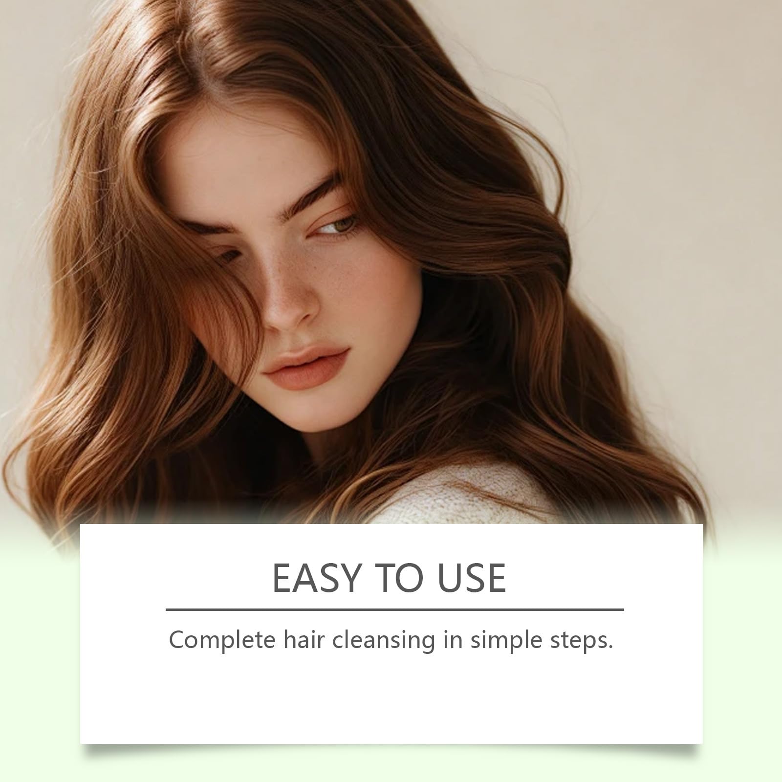 Shampoo solido per la cura del cuoio capelluto, pulisce e ammorbidisce | Vegetable Solid Shampoo, Gentle and Nourishing Cleansing, for Women and Men, Soothes and Strengthens Hair