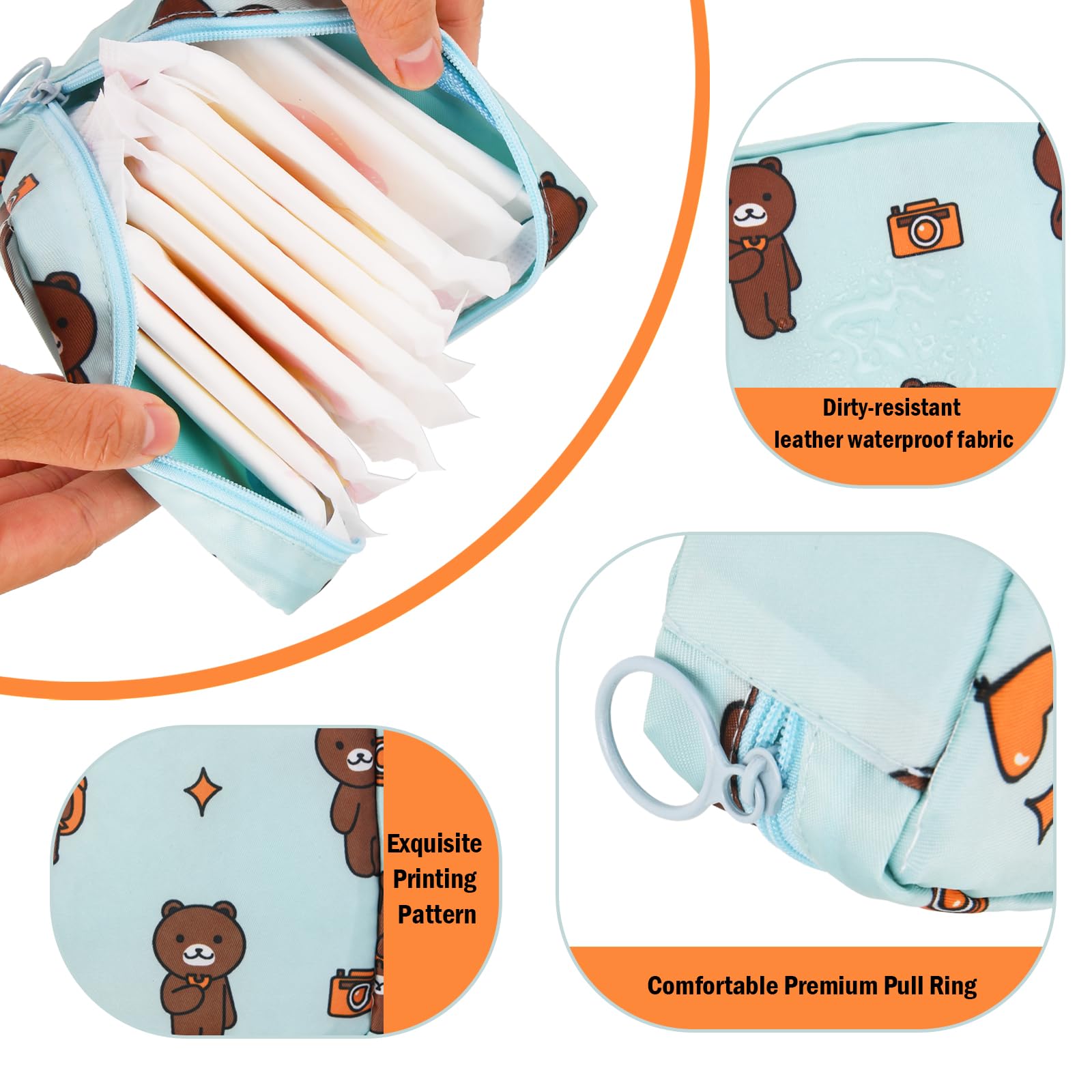 4Pcs Sanitary Pad Holder - Image 3