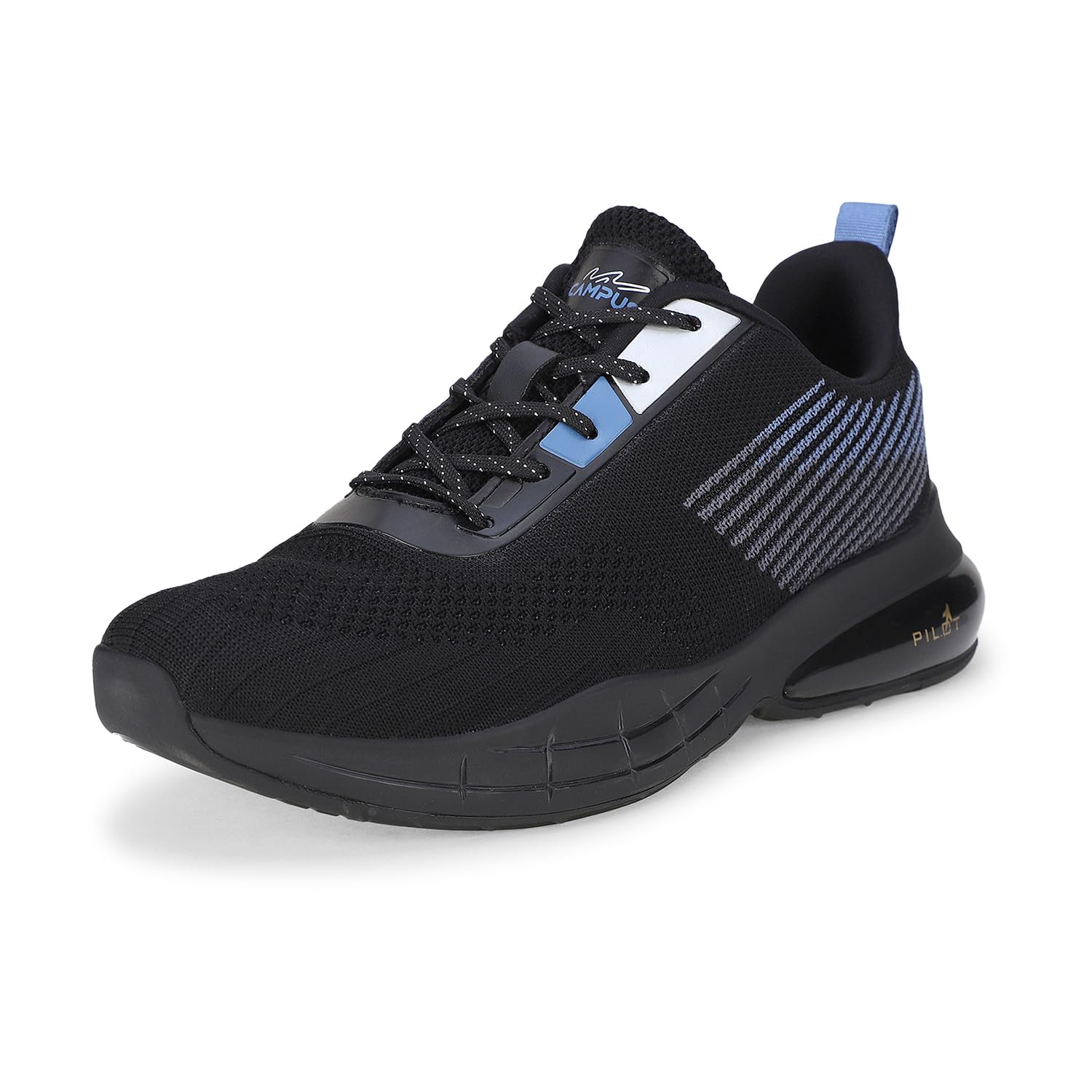 Campus Mens Camp Idol BLK/MUNLT.BLU Running Shoes - 8UK/India 22G-245 (B0CM4BCKBR) Amazon Price History, Amazon Price Tracker