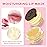 4 PCS Bee Lip Balm Honey Pot, Honey Balm Moisturizing Lip Mask Hydrating Prevention Dry and Cracked Lip Scrubs Exfoliator, Lip Exfoliating Sleeping Lip Mask, Reduces Lip Lines