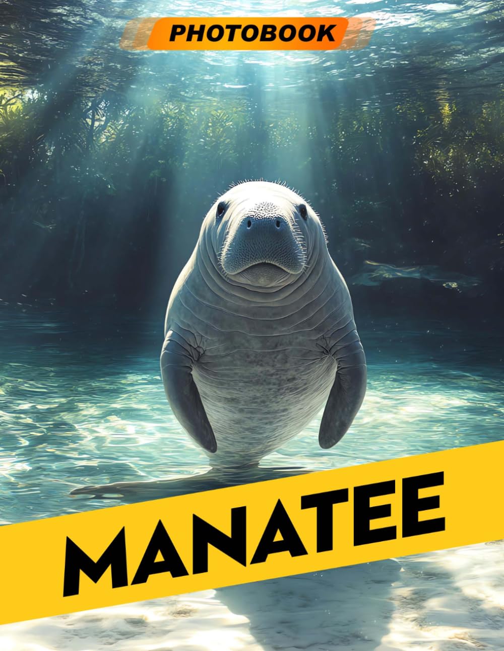 Manatee Photo Book: Gentle Marine Mammal Images Capturing Peaceful Ocean Creatures In Calm Underwater Scenes For Nature Lovers And Stress Relief