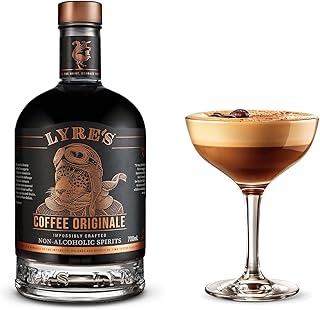 Lyre's Coffee Liqueur Alternative, Award-Winning Coffee Originale Non Alcoholic Spirit, Zero Proof Spirit for Espresso Martinis & Mocktails, Alcohol Free Liqueur (23.7 Fl Oz)