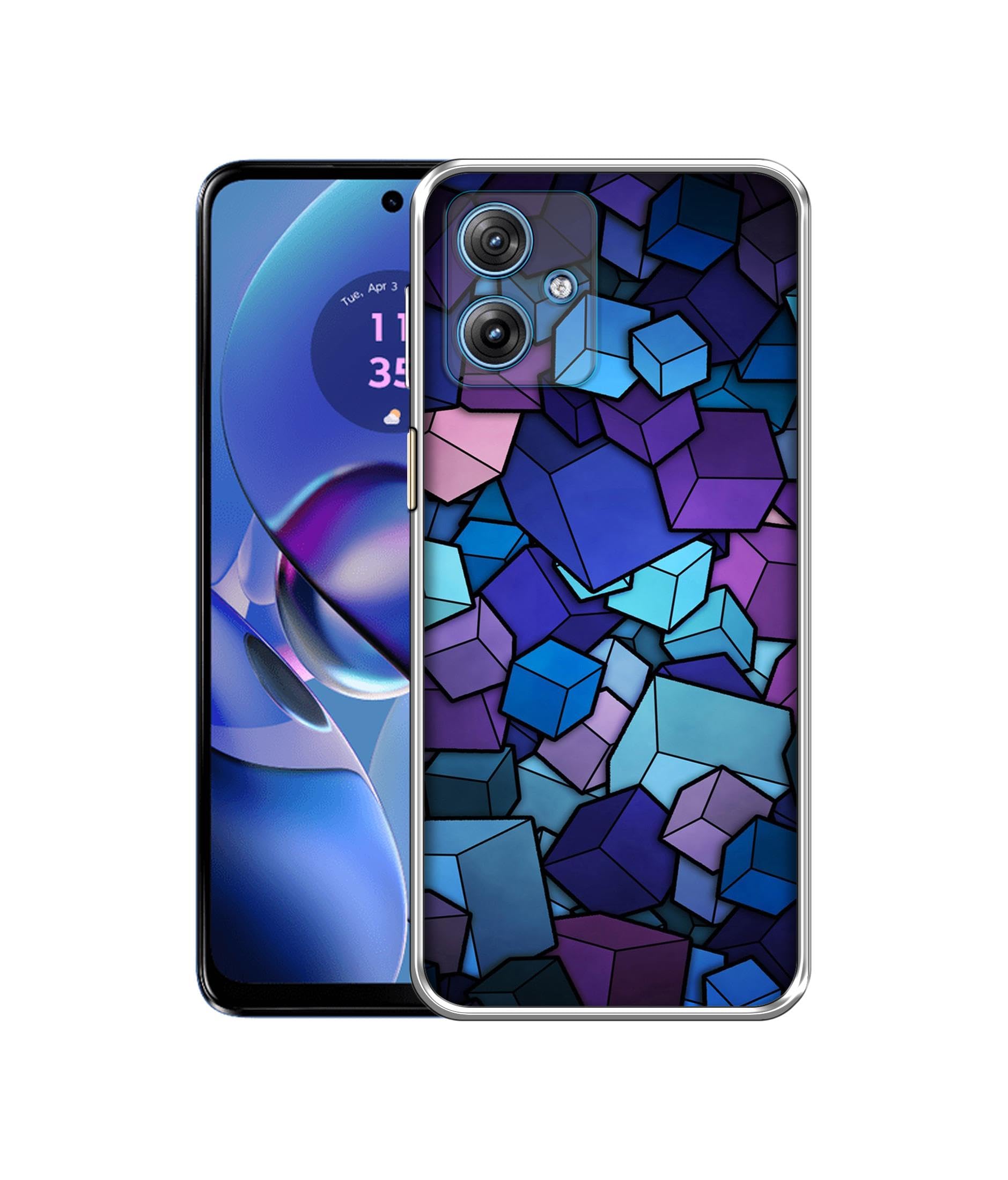 Casotec Color Box Design Printed Silicon Soft TPU Back Case Cover for Motorola Moto G54 5G / G54 Power 5G / G64 5G (B0CJLP1ZD7) Amazon Price History, Amazon Price Tracker