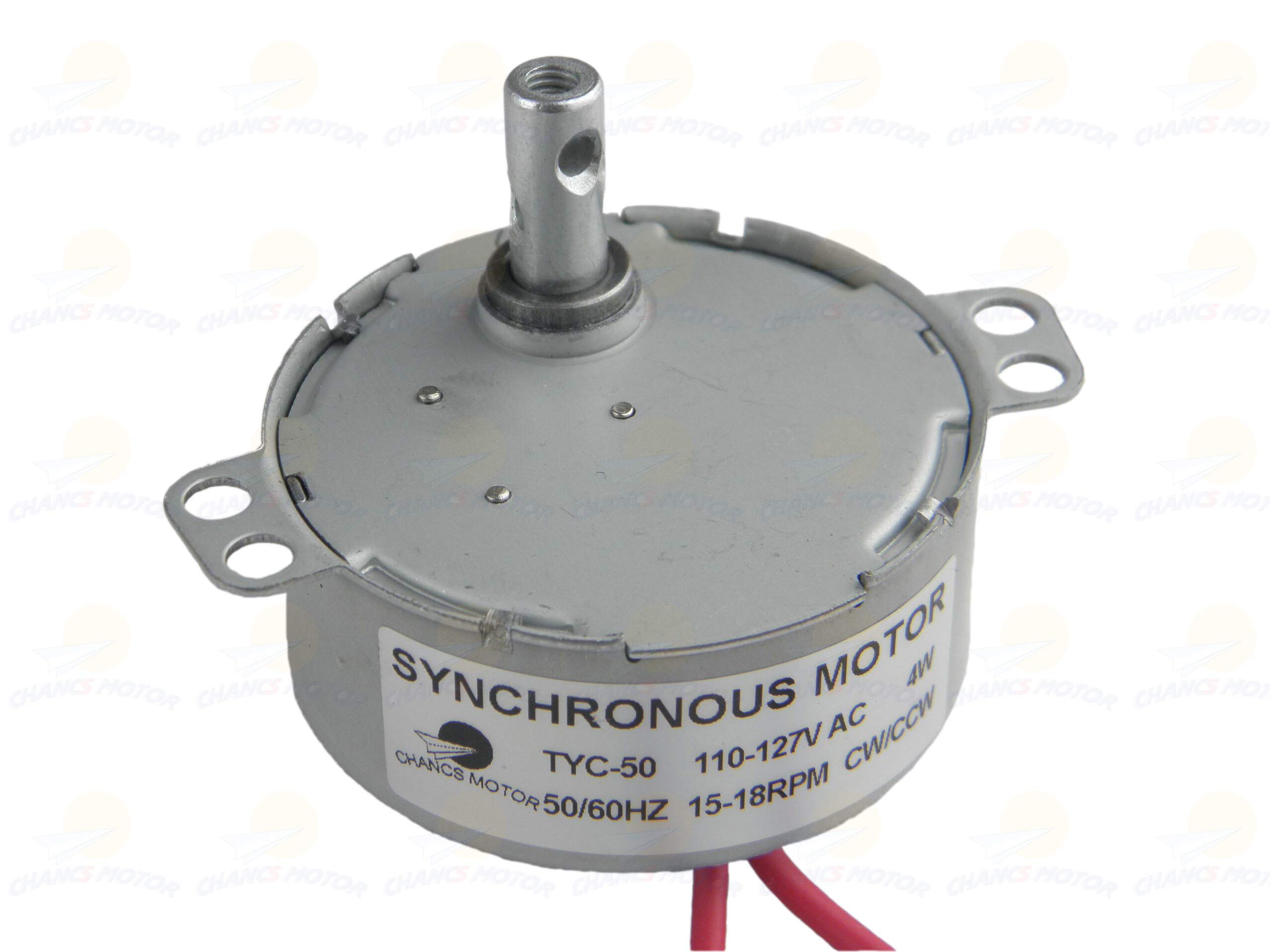 Moteur Synchrone TYC-50 220V 5-6RPM Avec Accouplement - Plateau Tournant Micro-ondes