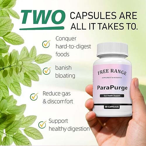 Miniatura 6 de Limpieza Intestinal - Suplemento de Apoyo para el Intestino y Colon, Fórmula sin GMO, 60 Cápsulas (1 unidad)