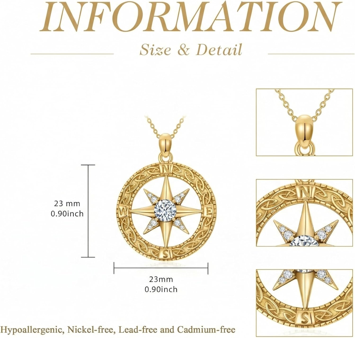 Compass/Sailboat/Lighthouse/Rudder Anchor Necklace for Women 18K Gold Plated Nautical Navy Jewelry Sea Lover Sailor Necklace Mothers Day Gifts for Women Mom Wife