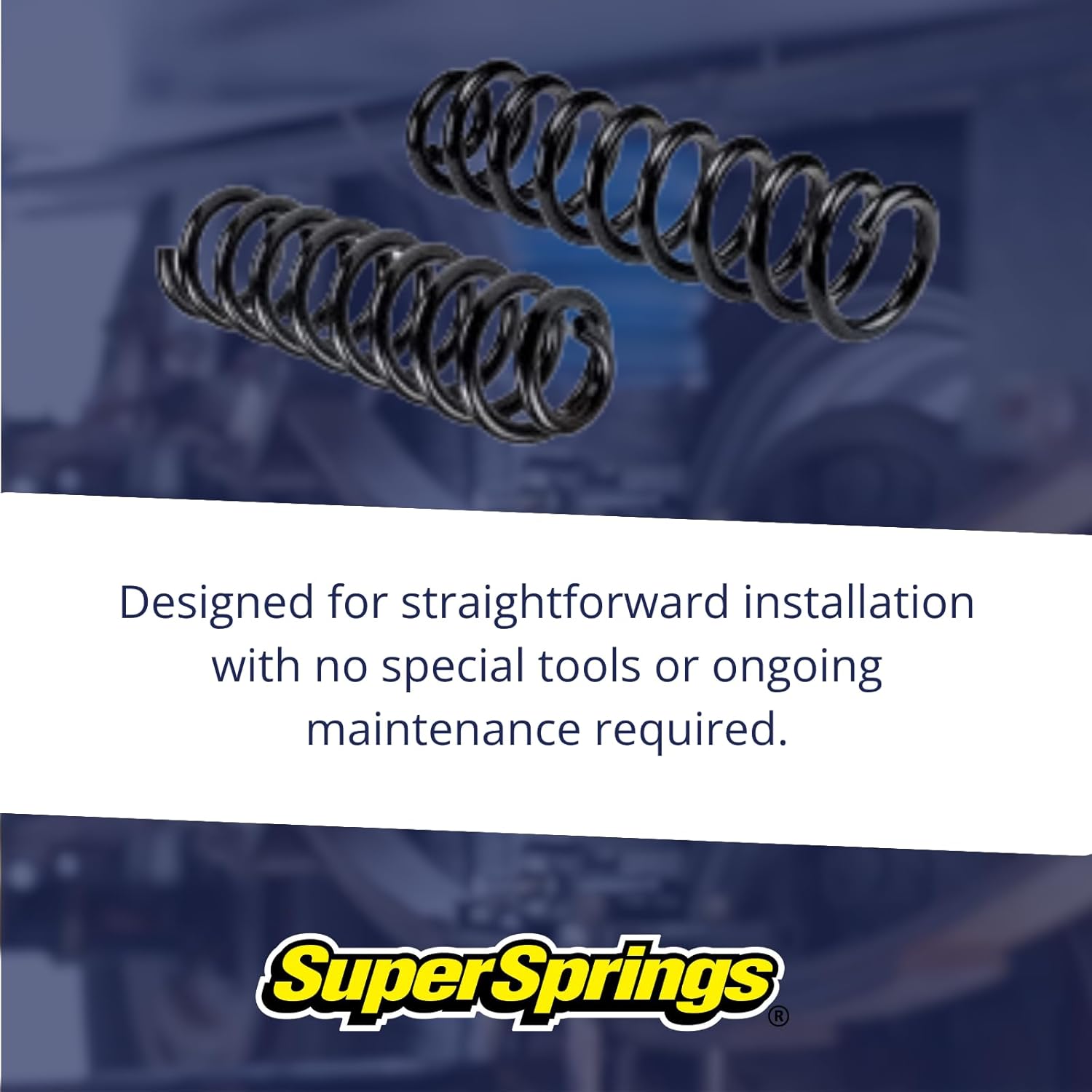 SuperSprings SSC-31 | SuperCoils for Ford F-250|F-350, Ford E-450, Black