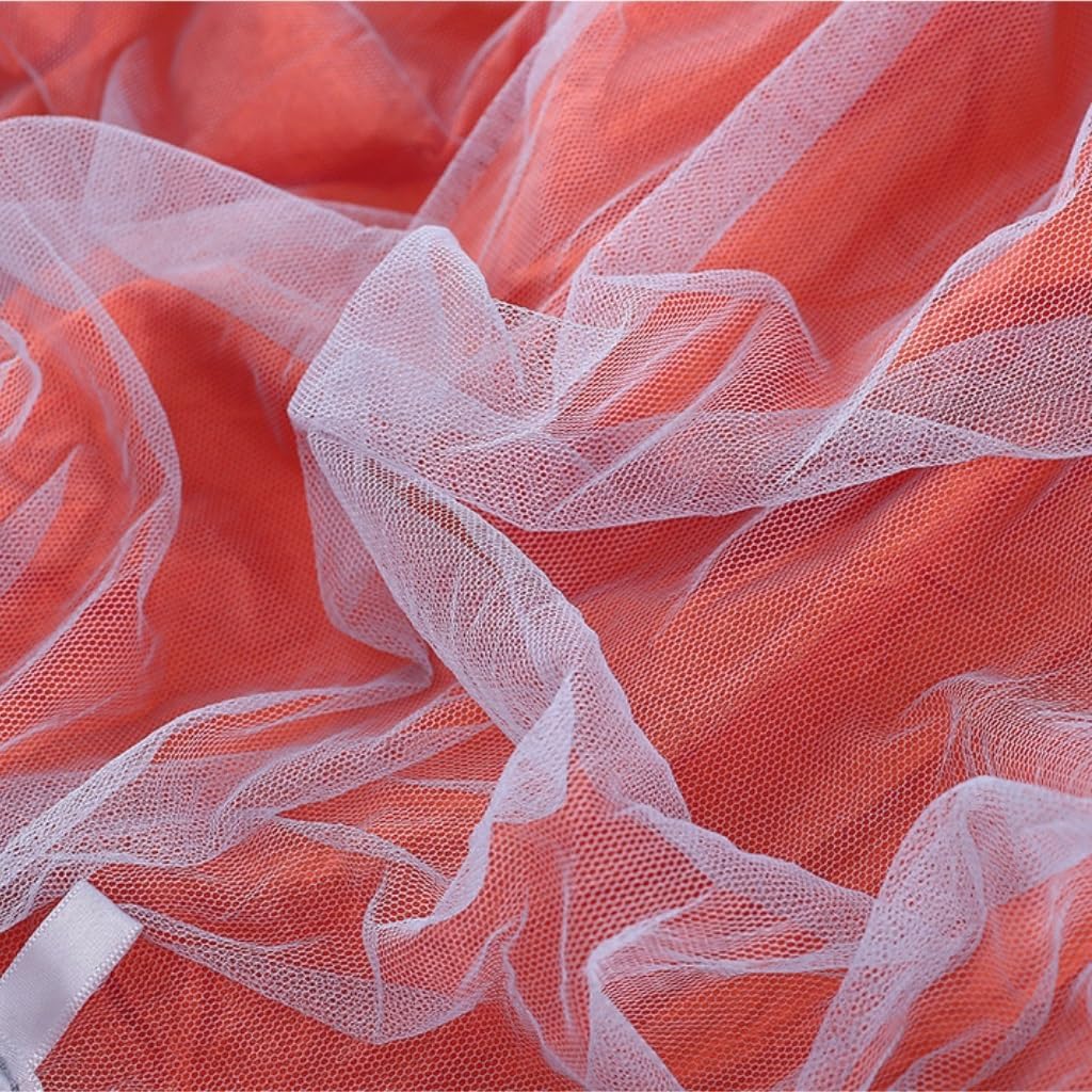 Hammock Double Outdoor Fully Automatic Quick-Opening Hammock with Mosquito Net, Outdoor Nylon Cloth Camping Pole Hammock Hammock Outdoor(A)