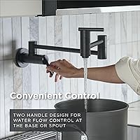 Vista 9 de Gerber Llenadora de ollas de montaje en pared Parma para fontanería