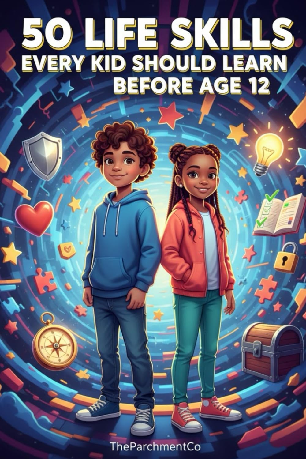 50 Life Skills Every Kid Should Learn Before Age 12: Practical Guide to Confidence, Safety, Smart Habits, and Everyday Independence for Kids Ages 6–12 ... Before Age 12 to Thrive in the Real World)