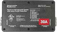 Vista 1 de Progressive Industries EMS-HW30C - Protector de sobretensiones para autocaravana resistente, negro, 30 amperios
