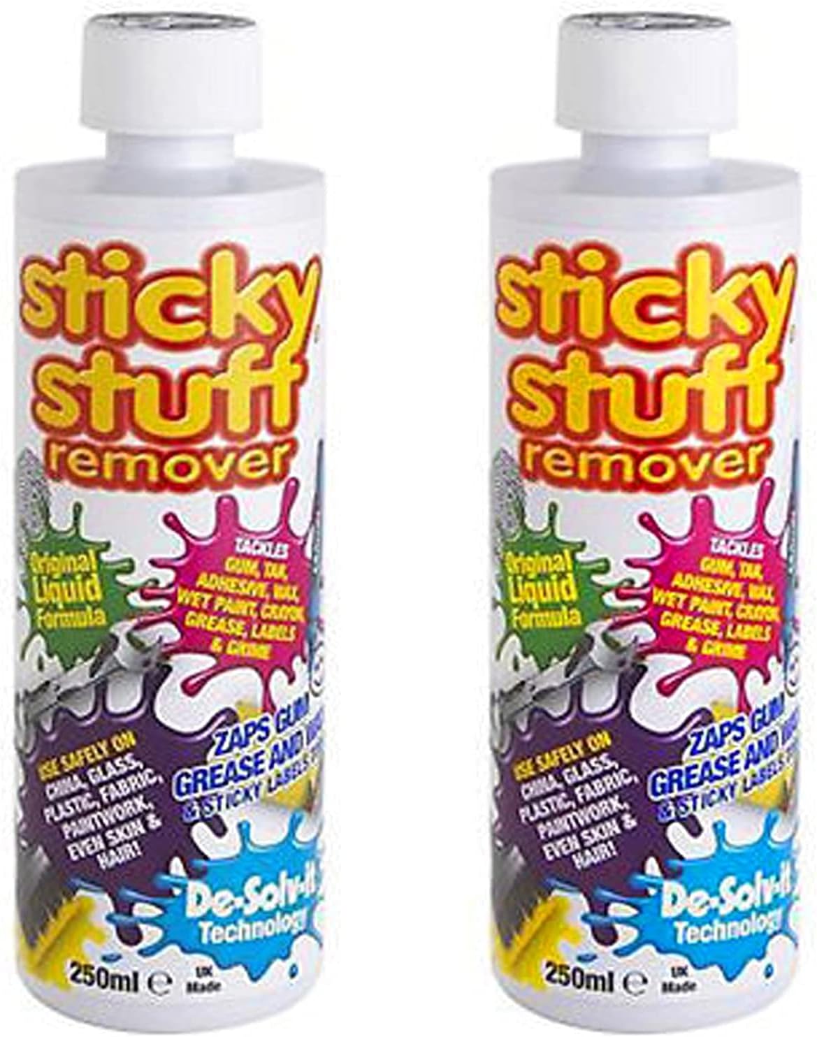 2 XMykal Sticky Stuff Remover 250ml
