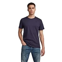 G-STAR Base-S T-Shirt Uomo, Blu (Sartho Blue D16411-336-6067)