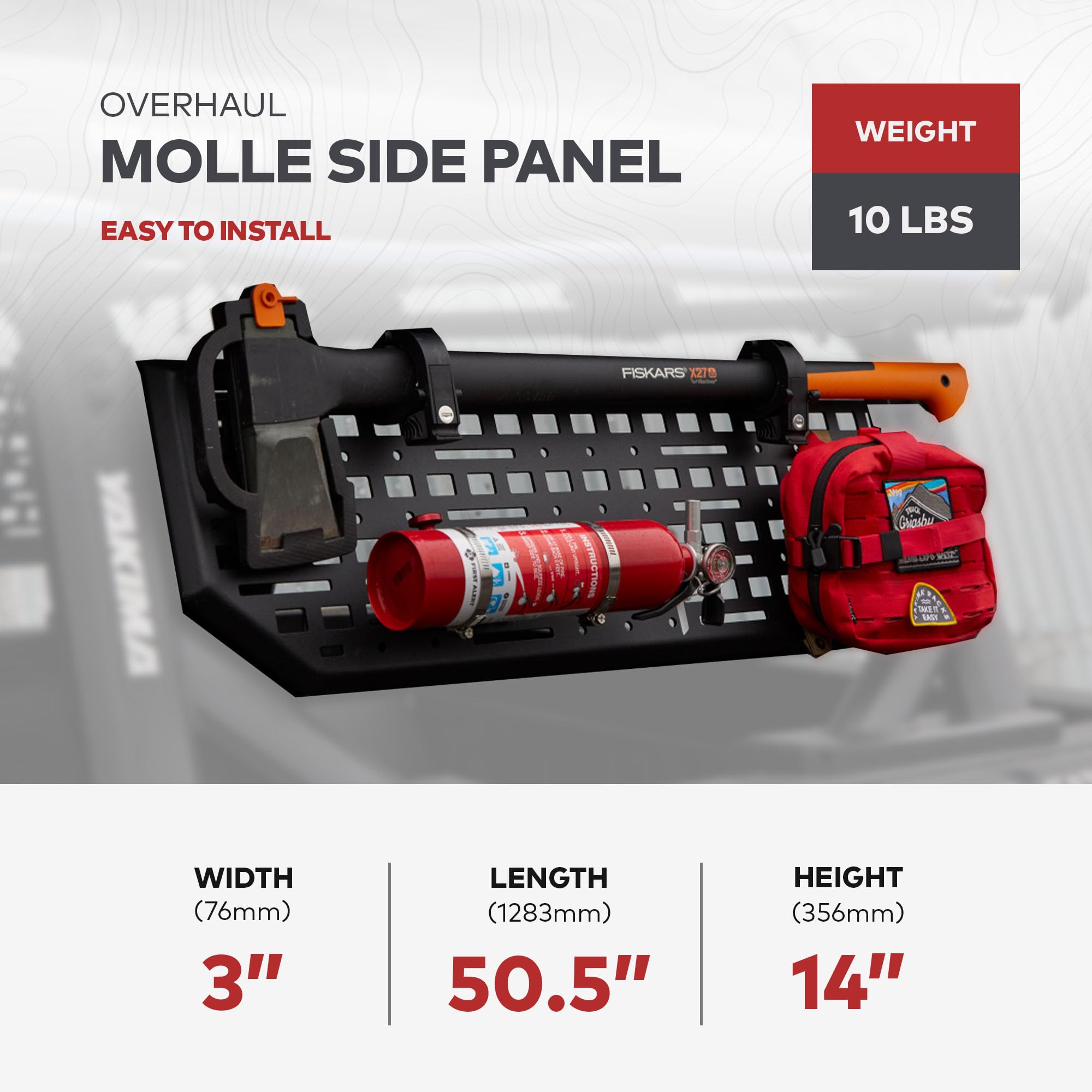 Amazon.com: Yakima Overhaul Mid Versatile Powder Coated Aluminum  