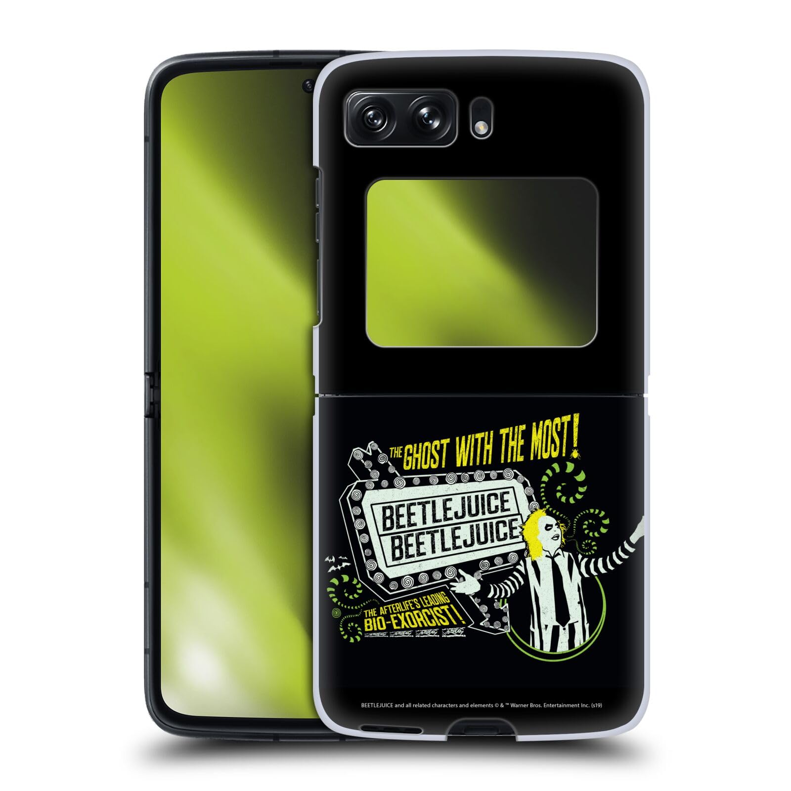 Head Case Designs Officially Licensed Beetlejuice Betelgeuse Graphics Hard Back Case Compatible With Motorola Razr 2022