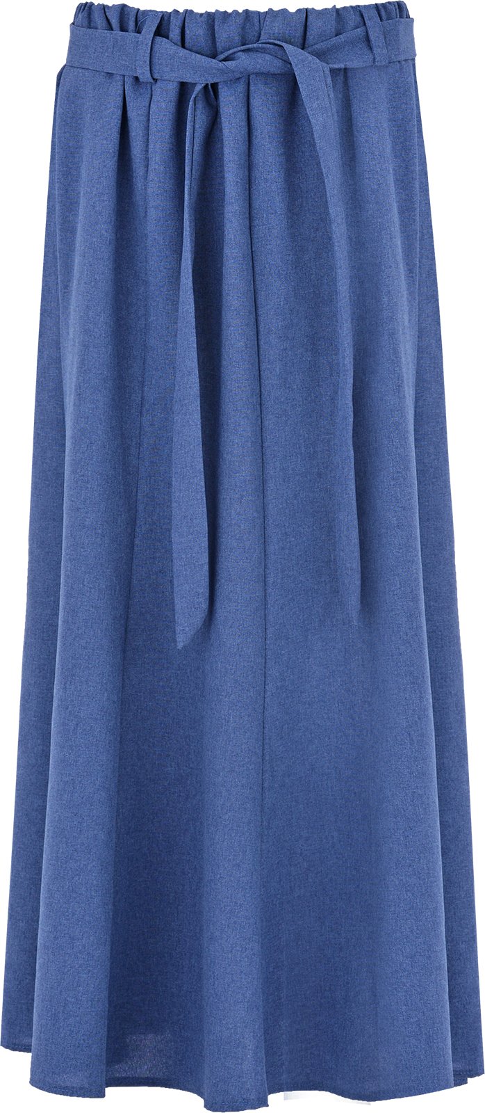 Kentex Online Women's Denim Poly Long (35") Unlined Gypsy Midi/Maxi Skirts Elasticated Waist (20, )