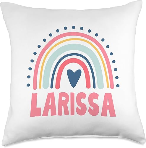 Miniatura 1 de Idea Regalo Personalizzata con Nome Gifts Idea Larissa Name Custom Woman Myth Legend - Almohada para fiesta de cumpleaños, 18 x 18 pulgadas,