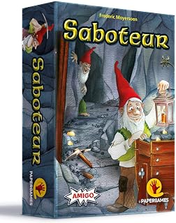 Saboteur Jogo de Cartas, Papergames, Português