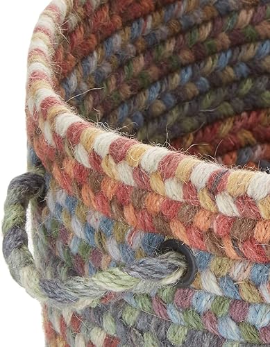 Miniatura 4 de Rustica Cesta utilitaria, 14.0 x 10.0in, Classic Multicolor