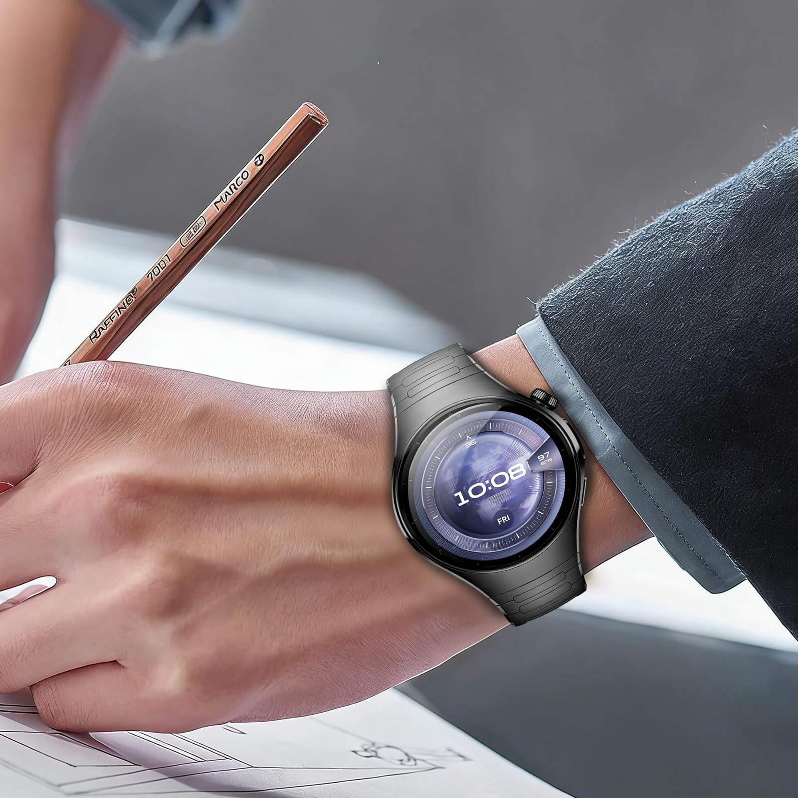 Tytanowy pasek do Huawei Watch 5