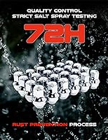 Vista 5 de Veritek - Juego de 24 tuercas hexagonales de 0.551 x 0.059 in 13/16 de 1.7 pulgadas, 1.752 in de longitud, cromadas, estilo fábrica