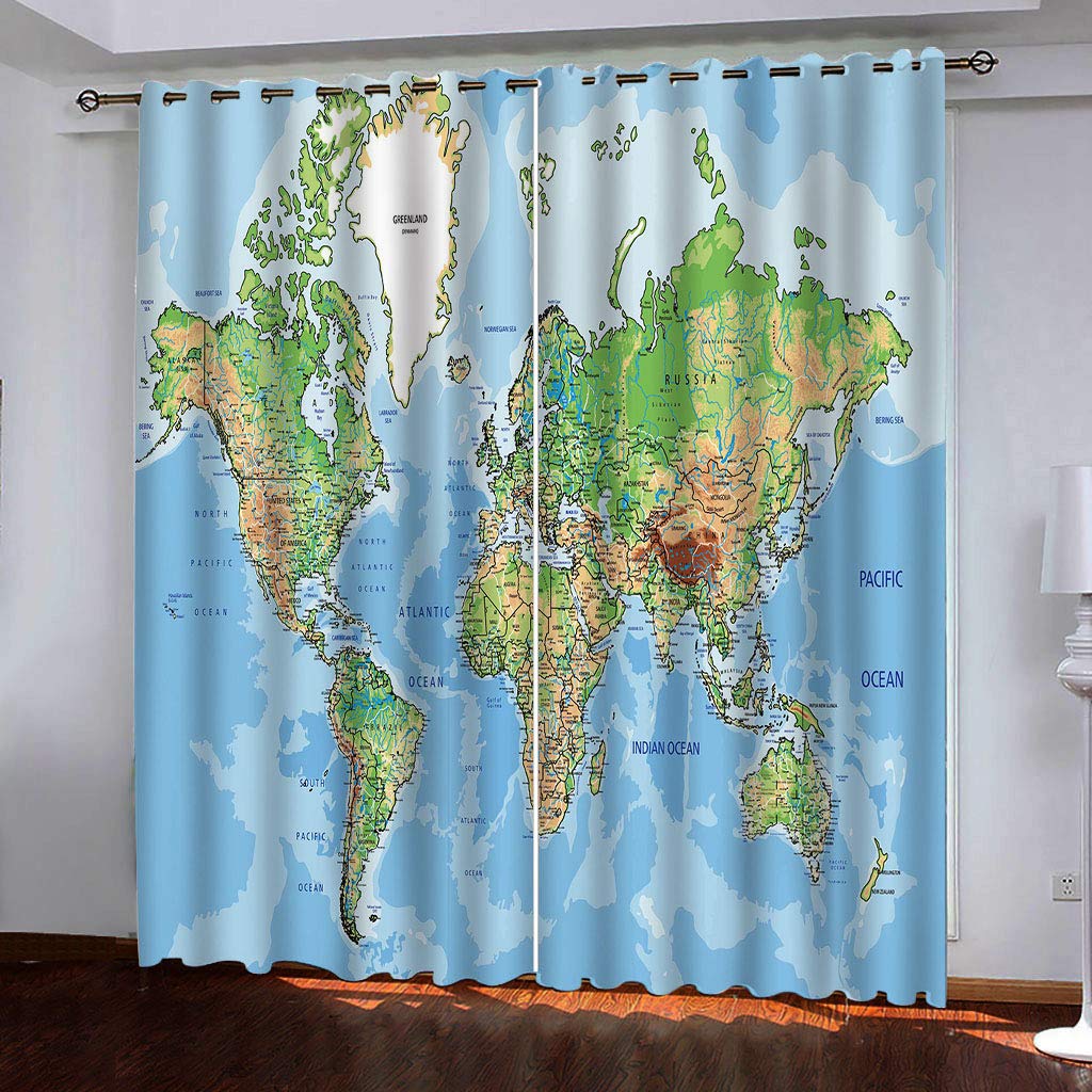 Rideaux pour chambre enfant et adulte occultant la lumière et protégeant du froid