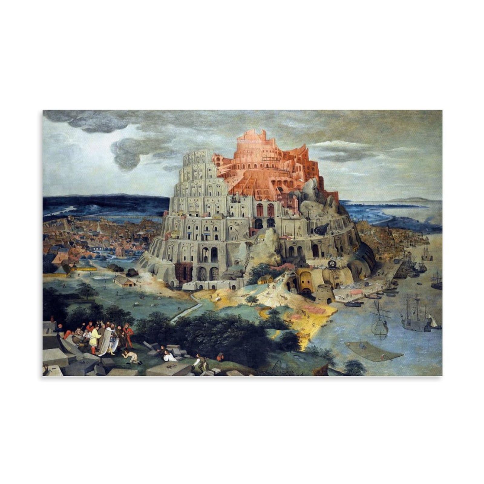 Amazon.co.jp: バベルの塔 ポスター ピーテル・ブリューゲル (1564