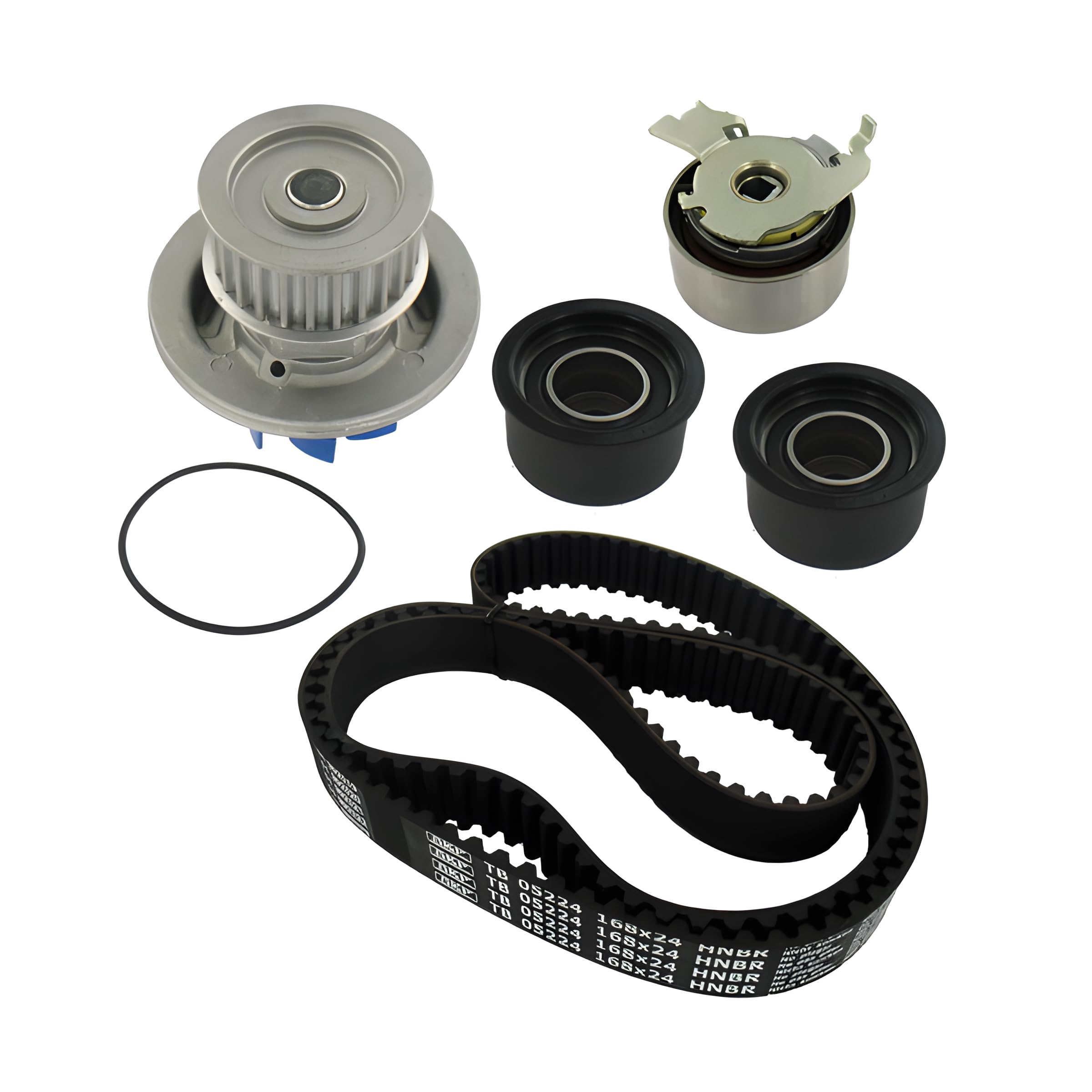 SKF Wasserpumpe und Zahnriemensatz mit Dichtungen VKMC 05140 Höhe 171 mm Länge 271 mm Breite 142 mm - OE-Qualität | Kompatibel mit: OPEL ASTRA G Cabriolet, ASTRA G Caravan, ASTRA G CC, ASTRA G Coupe, SPEEDSTER, ZAFIRA A Großraumlimousine