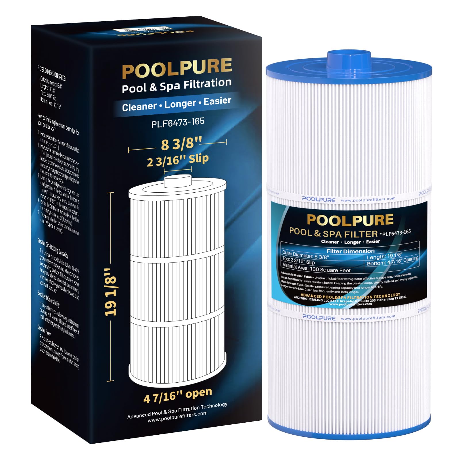 Filtre 6473-165 spa Sundance MicroClean Ultra cartouche UFC-165