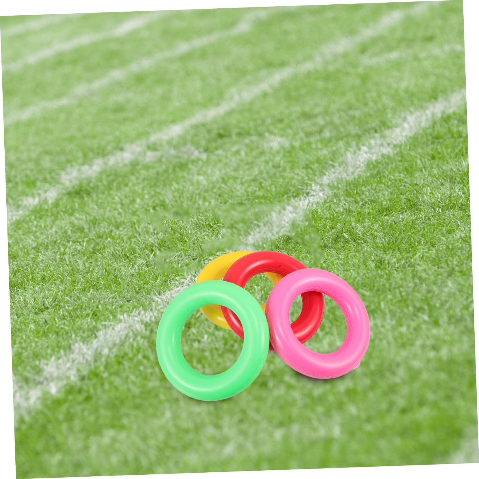 Juguete de Anillo Colorido 4 Piezas de Látex para Niños