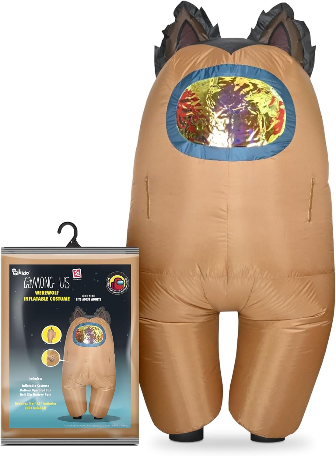 YuMe Official Among Us Toys Funny Inflatable Cool Cosplay Halloween Costumes for Adults