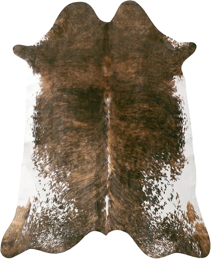 Keeko Faux Cowhide Rug Cute Cow Print Rug, 2.3x3.6 Western