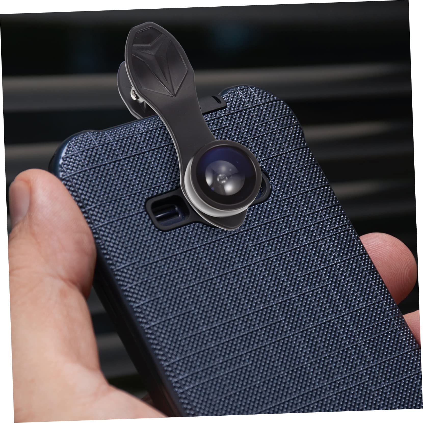 Kit Di Lenti Macro Per Telefono Cellulare Clip e Obiettivo Grandangolare Per Fotocamera Portatile Realizzato in Vetro Lega Di Alluminio