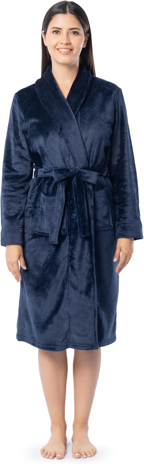 Fruit of the Loom Womens Fleece Robe