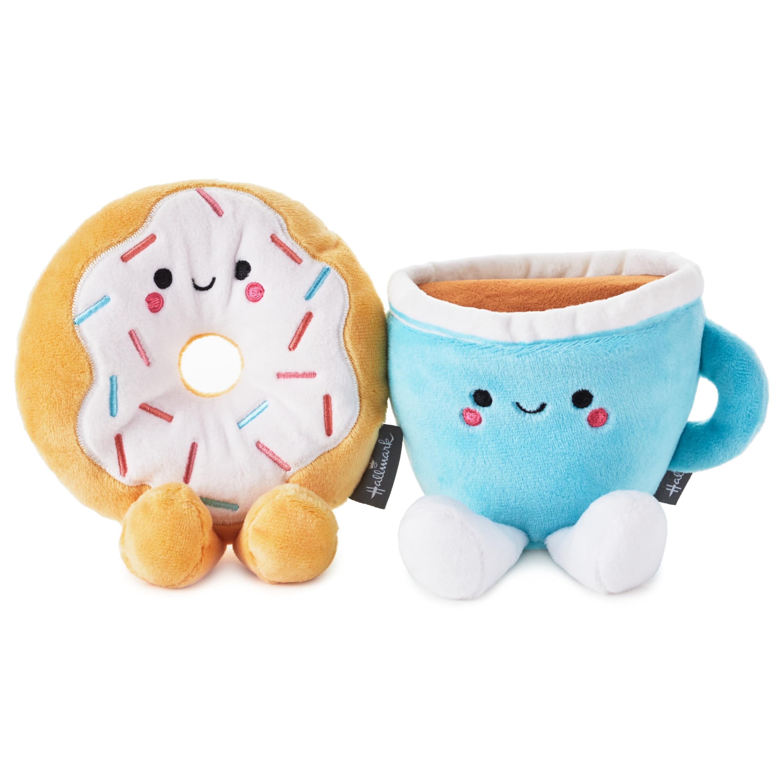 Hallmark Better Together, Coffee and Donut Pair, Gift, Soft Toy