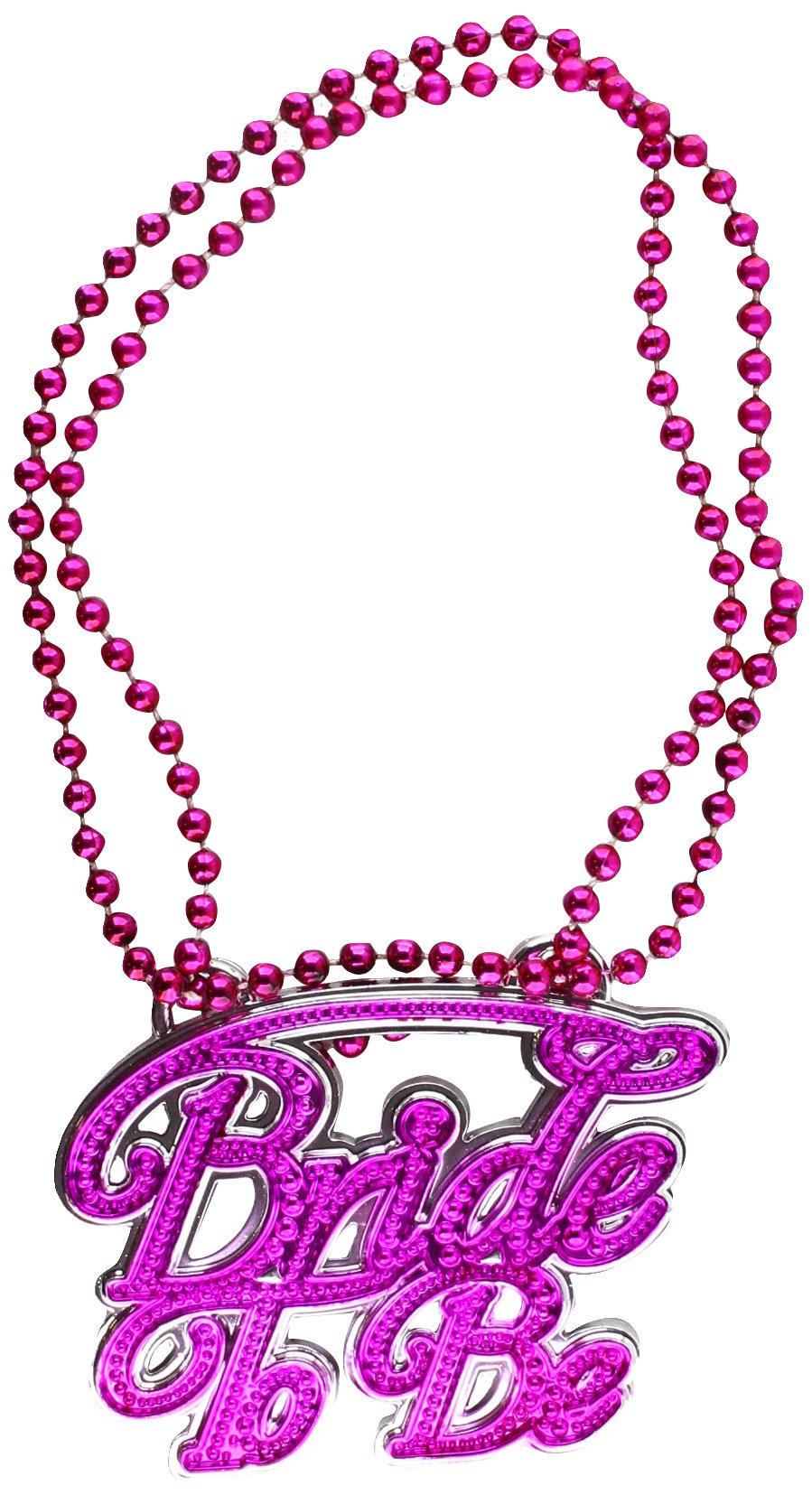 Amscan Pink 9900513 Hen Party Bride To Be Necklace