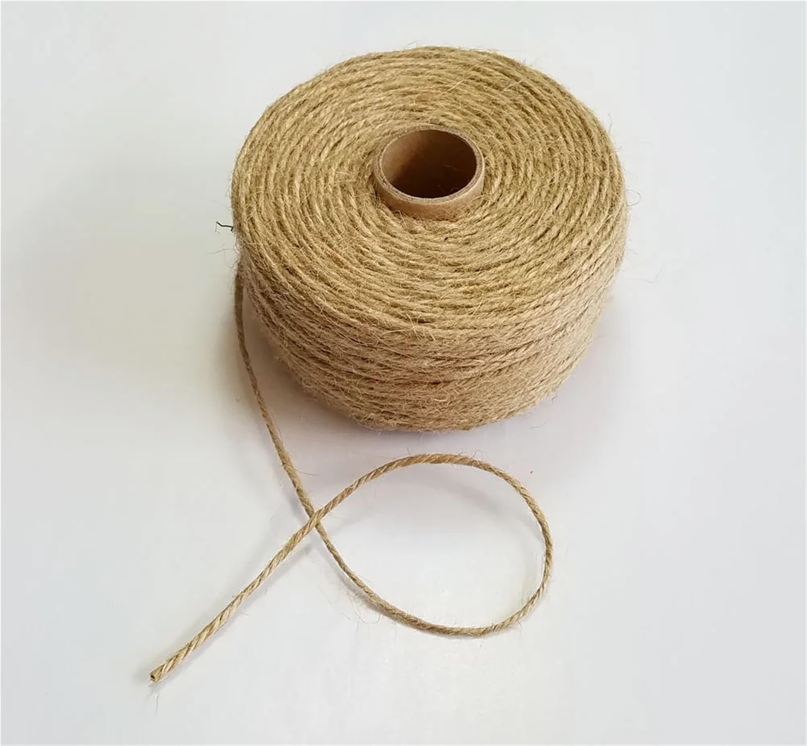 Cuerda De Yute Cuerda de Yute de 1 mm a 10 mm, Cordel for macramé, Ideal for decoración y Manualidades.(10mm)