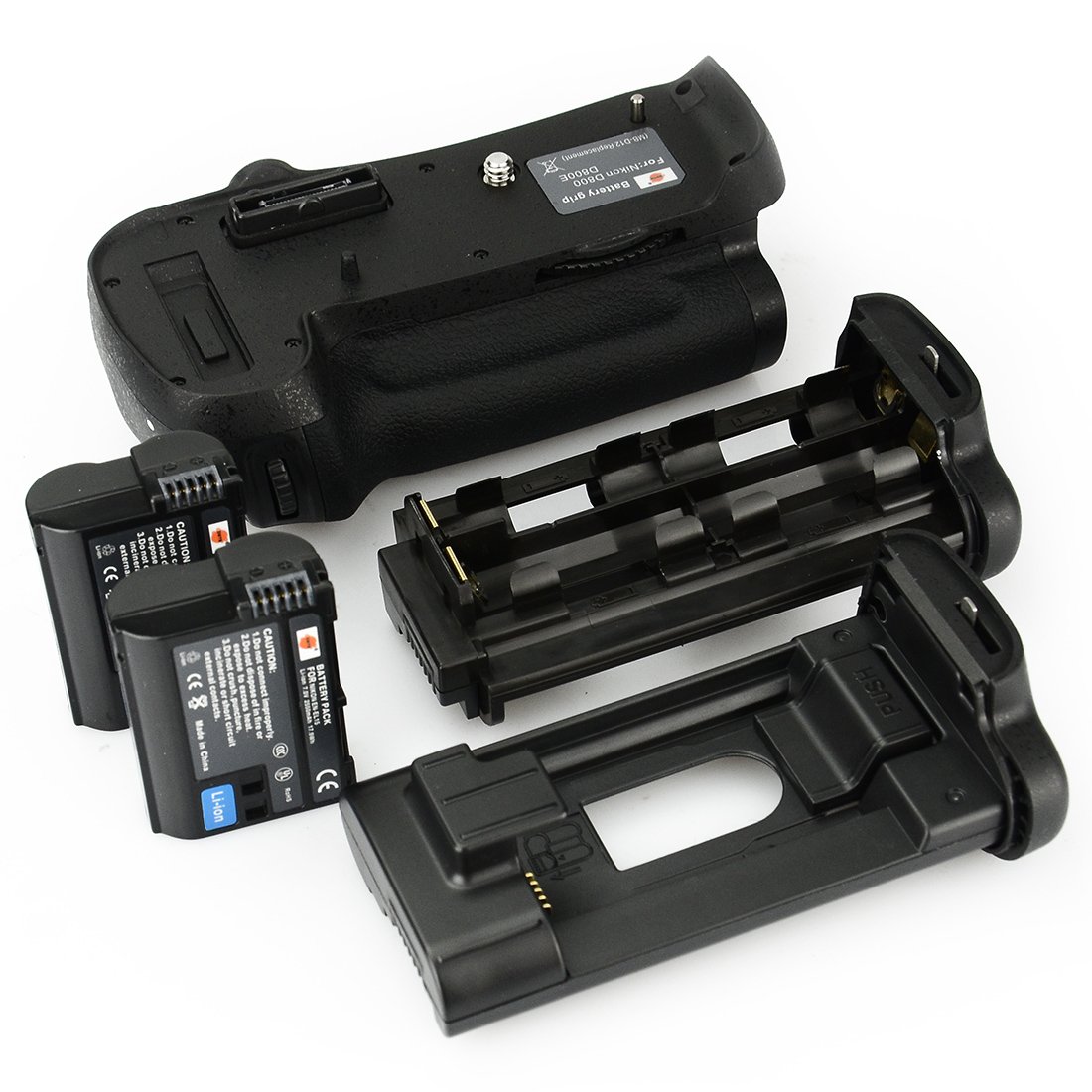 DSTE Multi-Puissance Vertical Batterie Poignée Titulaire pour Nikon D800 D800E Digital DSLR Caméra comme MB-D12 avec 2-pack EN-EL15