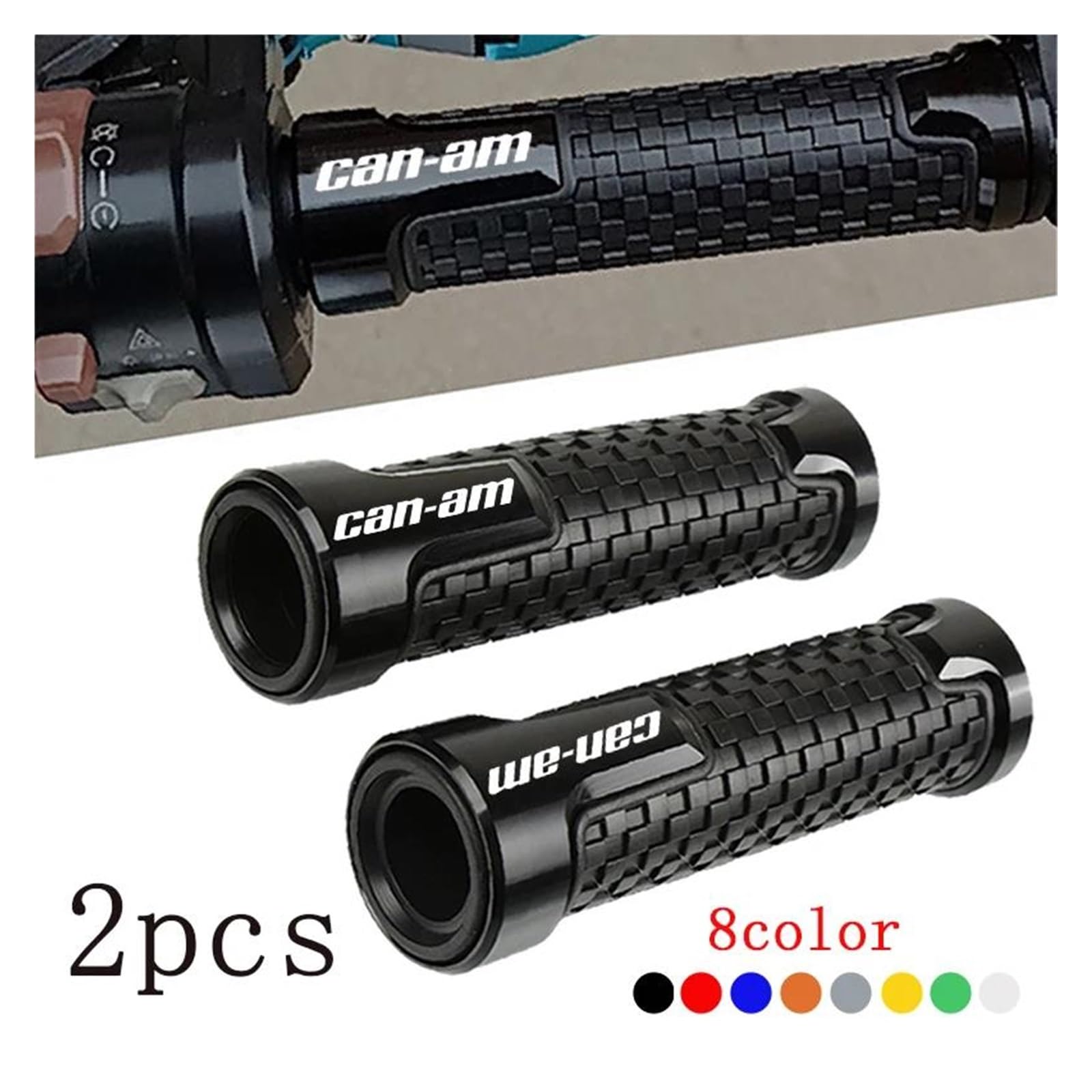 Impugnatura Moto Per Canam Outlander 1000 Ryker 900 Renegade 800 Maverick X3 Spyder Manopole Coperture