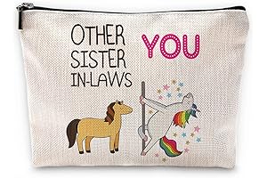 Funny Cosmetic Bag Gift for Sister-in-Law