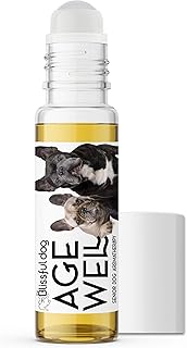 The Blissful Dog French Bulldog Age Well Dog Aromatherapy Roll-On Bottle for Your Dog's Peaceful Ageing