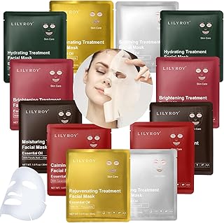 Máscara diaria de hoja – Juego de máscara fac...