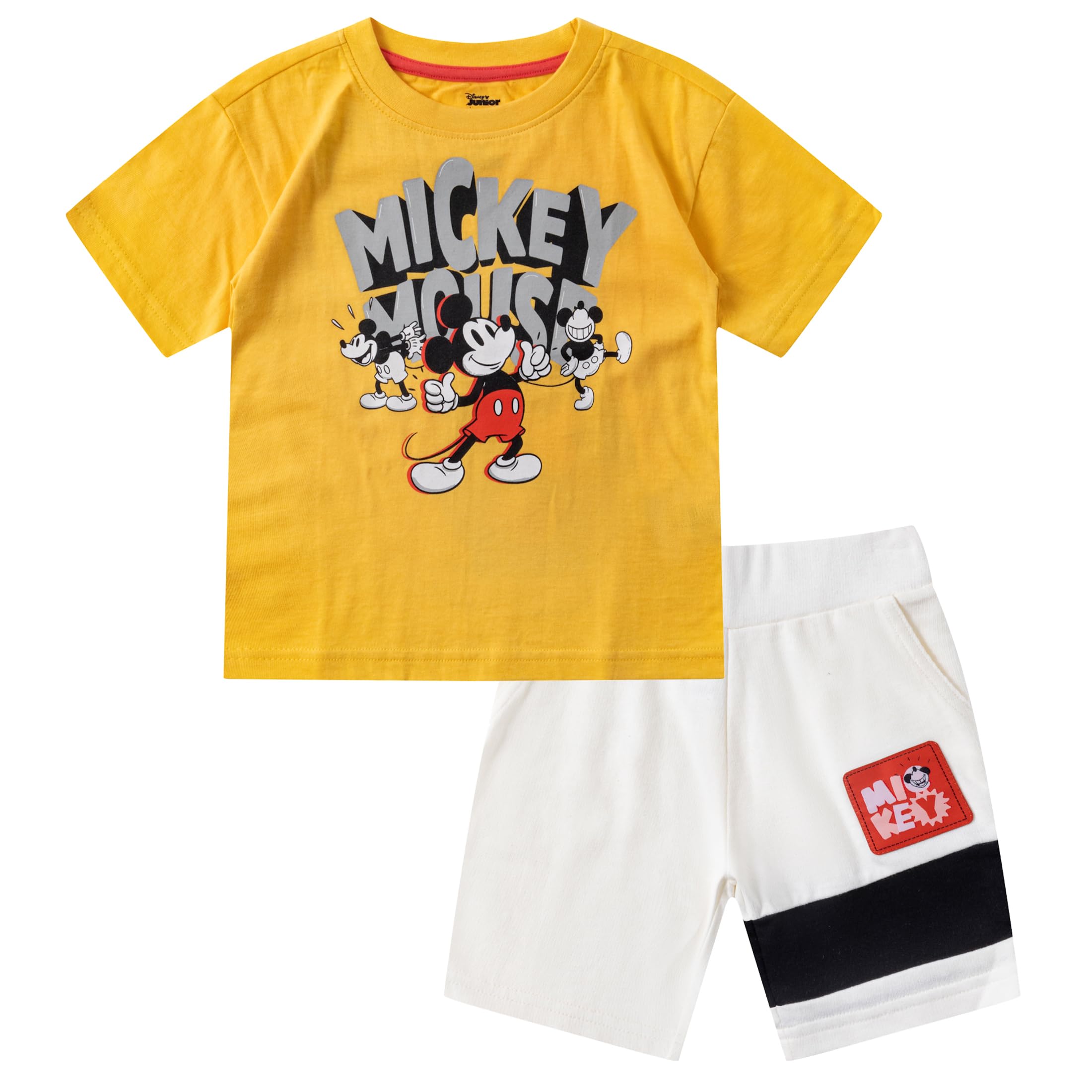 Disney Boys Short Sleeve T-shirt And Shorts 2 Piece Set For Toddlers And Big Kids coordinated_outfit Niños