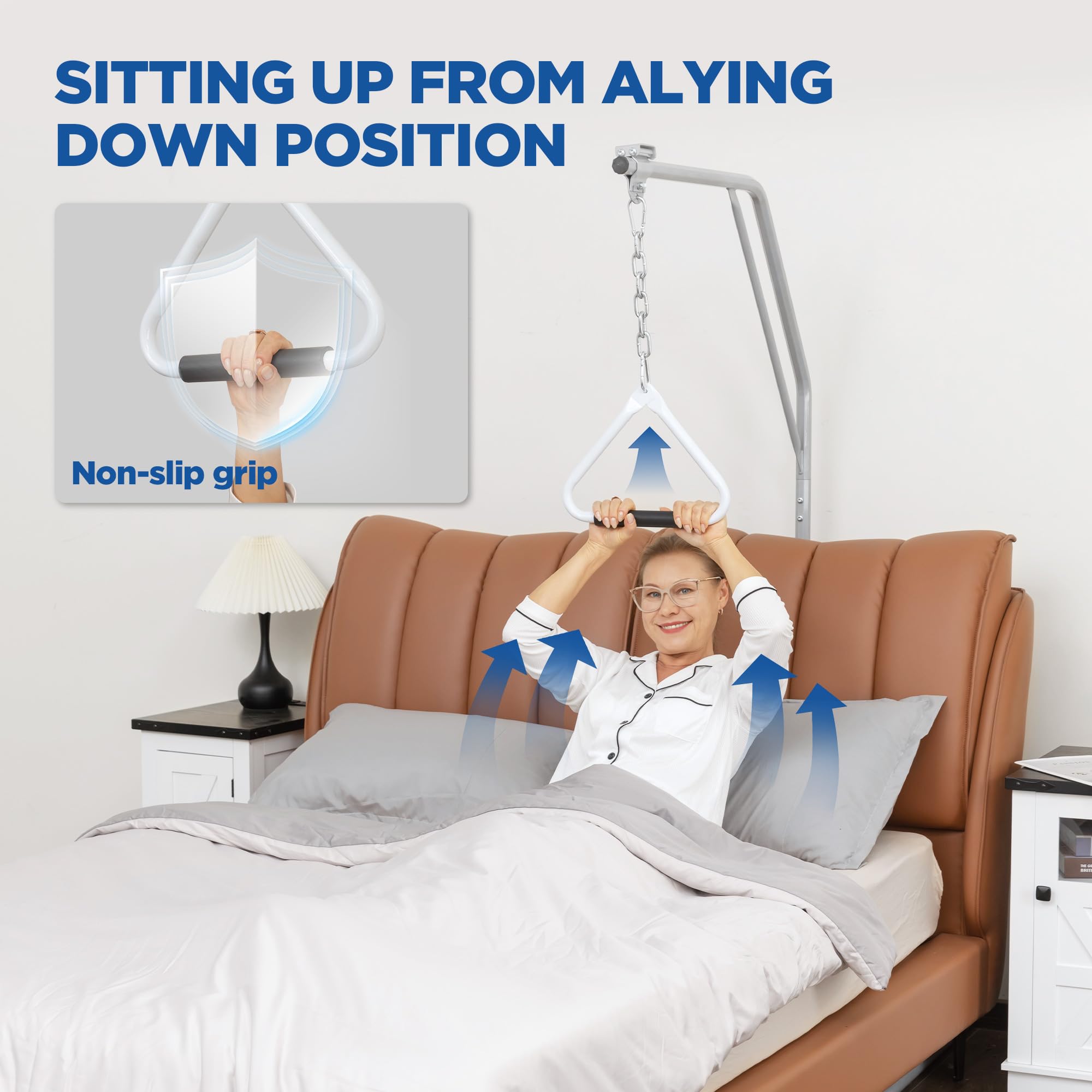 Bed Trapeze, Trapeze Bar For Bed Mobility, Free Standing