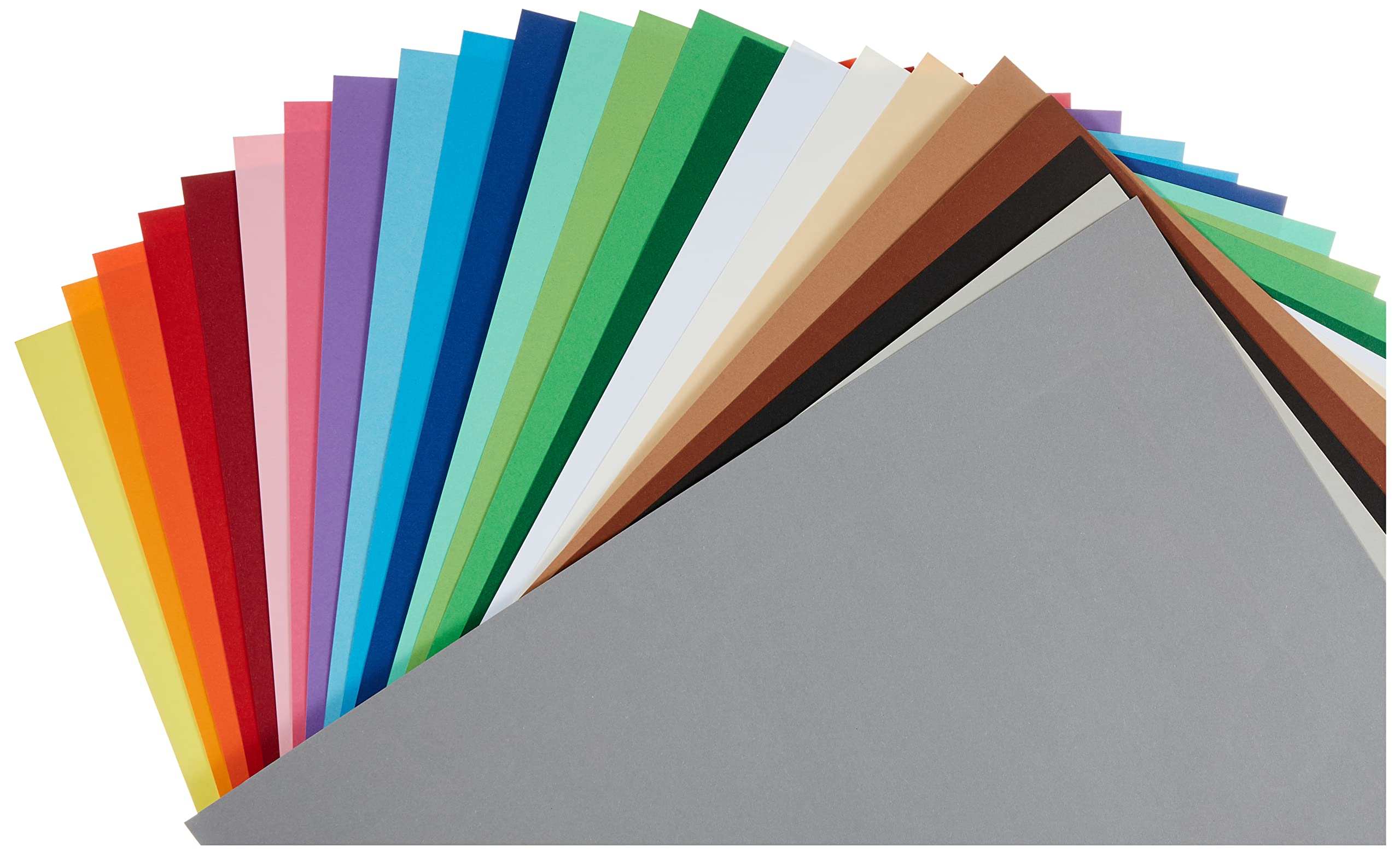 Folia Tonkarton Mix - 25 Bogen 35x50cm In 25 Farben, 220 G/qm