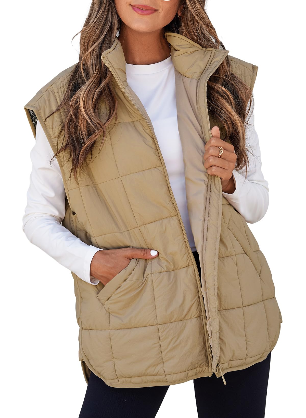 Womens Puffer Vest Zip Up Cap Sleeve Jackets Travel Fall Outfits 2026 Fashion Warm Winter Coats With Pockets-image-25
