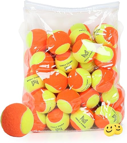 Paquete de 12 o 18 pelotas de tenis para niños, 25% a 50%, pelota de tenis de baja compresión para principiantes, jóvenes, niños, entrenamiento,